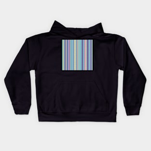 Cotton candy stripes Kids Hoodie